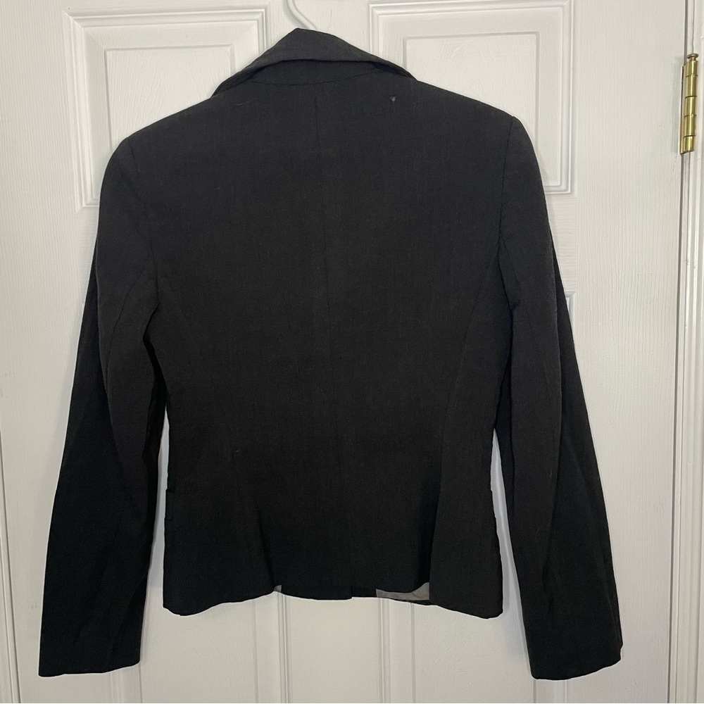 Austin Reed Vintage Wool Button Grey Jacket Small - Picture 4 of 8